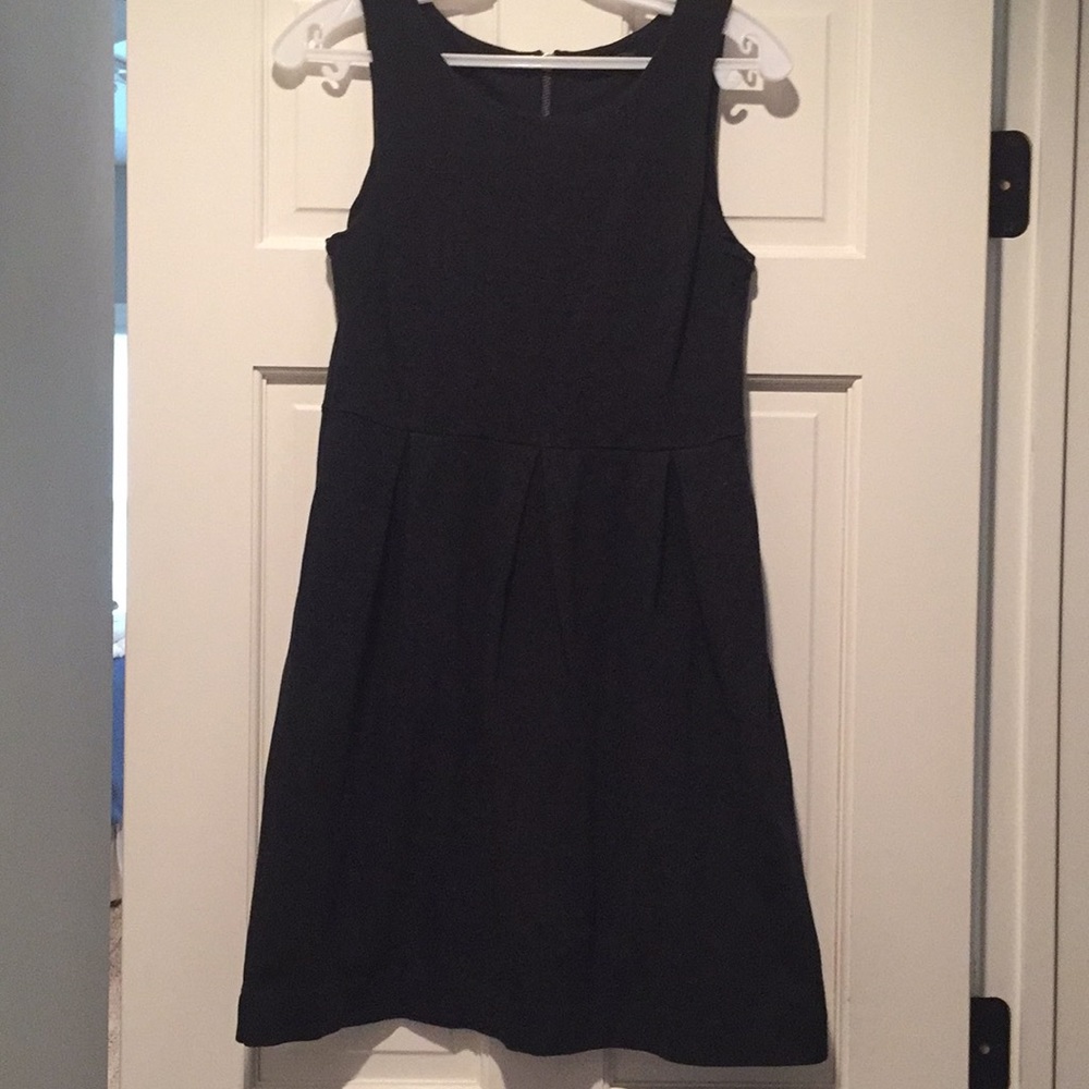 Black Ponte Tank Dress